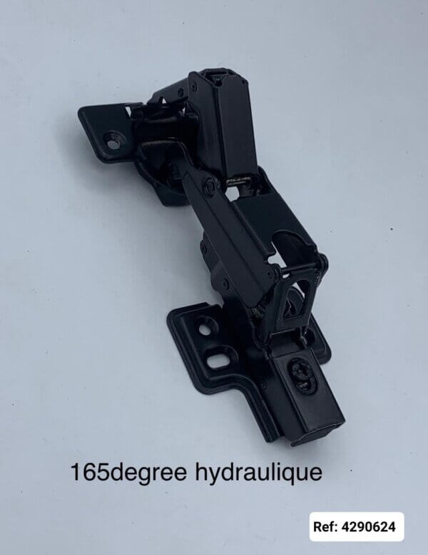 Charnière hydraulique 165degree