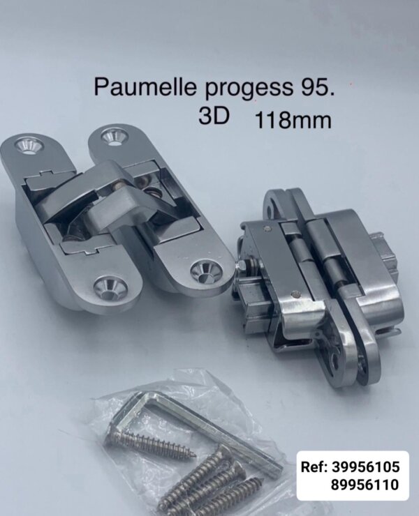 paumelle progess 95  3D  118mm