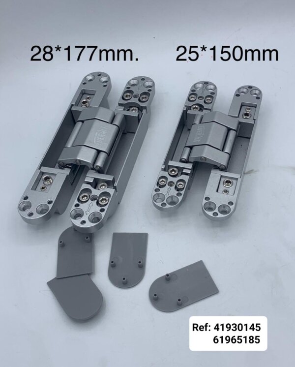 Charnière Invisible Réglable 177mm /150mm