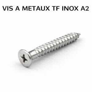 vis a metaux TF inox A2