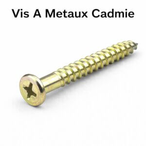 vis a metaux cadmie